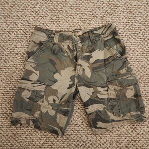 Wranglers mens waist 32 camouflage shorts camo